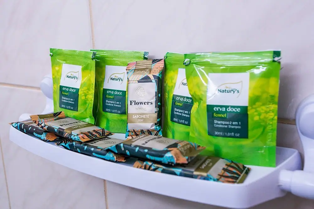 Amenidades de banho do Apartamento
